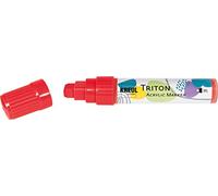 KREUL 17927 (solo Goya TRITON Acrylic Paint Marker, punta biselada 15 mm) Color Rojo