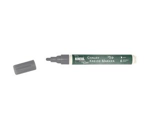 KREUL 22731 Chalky Chalk Marker Medium Volcanic Grau