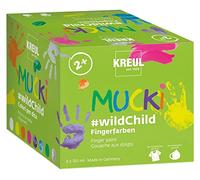 Kreul 2305 Juego de pintura para dedos. #Wildchild 8 x 150 ml