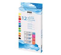 KREUL 26050-Acuarelas El Greco, Material básico para la Escuela, el Arte y el Estudio, 12 x 12, Multicolor, 12x 12 ml, 144