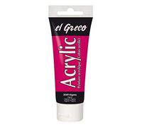 KREUL 28309 - El Greco Acrílico, Tubo de 75 ml en Magenta, Pintura acrílica Brillante de Alta pigmentación en Calidad de Estudio, pintable como Mantequilla, para Pintura de empaste