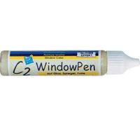 KREUL 41731 - Pintura vidrio relieve C2 WINDOW PEN purpurina azul claro 29ml.