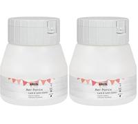 KREUL 49152 - Art Potch Pegamento transparente y brillante 250 ml Pegamento a base de agua para la decoración y la servilleta Adecuado para madera, cerámica, piedra y cartón (Paquete de 2)