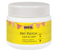 KREUL 49251 - Art Potch Pegamento transparente barniz 150 ml Pegamento a base de agua para la decoración y la servilleta Adecuado para madera, cerámica, piedra y cartón