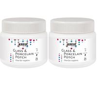 KREUL 49451 - Porzellan Potch Barniz adhesivo transparente a base de agua para servilletas sobre porcelana y vidrio Bote de 150 ml (Paquete de 2)