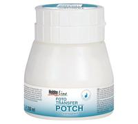 KREUL 49952 - Foto Transfer Potch Medio de transferencia fotográfica 250 ml Brillo satinado, transparente después del secado Para transferir impresiones, recortes de periódicos y fotos