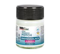 KREUL 49981-Photo Transfer Potch Coating, Tarro de 50 ml, Capa Protectora Transparente a Base de Agua, Las imágenes transferidas se vuelven más Brillantes, Color Glossy, 150 ml (Paquete de 1) (49981)