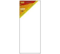 KREUL 644010-Solo Goya 3D Stretched Canvas Basic Line, Bastidor 40 x 100 cm, Profundidad Extra Aprox. 3,8 cm, 100, imprimado 4 Veces, Ideal para óleos, acrílicos y témperas, Algodón, White