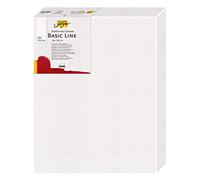 KREUL 646080-Solo Goya Lienzo 3D Basic Line, Bastidor 60 x 80 cm, Profundidad Extra Aprox. 3,8 cm, 100 imprimado 4 Veces, Ideal para óleos, acrílicos y témperas, Algodón, White