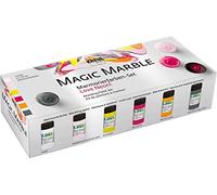 Kreul Magic Marble Un conjunto de colores para marmolear. Love Neon! 6 x 20 ml