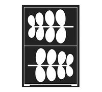 Kreul 74860 - Hoja de diseño de la Plantilla Flexible A5