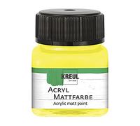 KREUL 75203 - Pintura acrílica mate amarillo 20ml.