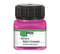 KREUL 75211 - Pintura acrílica mate rosa 20ml.