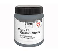 KREUL 76155 - Imprimación magnética Bote de 250 ml para aprox. 0,5 m² Imprimación acrílica para crear superficies adherentes para imanes Pintura en pasta cremosa a base de agua
