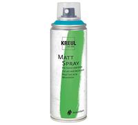 KREUL 76322 - Spray de color turquesa, 200 ml, pintura clásica mate en spray al agua altamente pigmentada y resistente al agua para interiores y exteriores