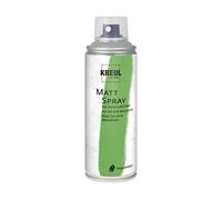 KREUL 76326 - Spray de Color Gris, 200 ml, Pintura clásica Mate en Spray a Base de Agua Altamente pigmentada e Impermeable Resistente a la Espuma de poliestireno para Interiores y Exteriores