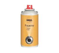 Kreul 800150 - Solo Goya Fixative, 150 ml Spray Can, Highly Transparent, Non-Glossy Protective Film for Chalk, Charcoal and Coloured Pencils as well as for Tempera and Watercolour Paints