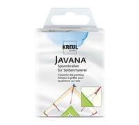 KREUL 810024 - Pinzas Javana para pintura sobre seda, con anillos de goma para fijación, 24 piezas