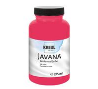 Kreul 8103-275 - Javana pintura para seda 275 ml, roja, pintura al agua altamente pigmentada y brillante, con un carácter líquido fluido, penetra profundamente en las fibras