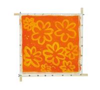 KREUL 810550 - Bastidor de estirado Javana, Longitud de la Tira Aprox. 55 cm, Superficie máxima de estirado Aprox. 50 x 50 cm, para estirado Flexible de Seda y Textiles