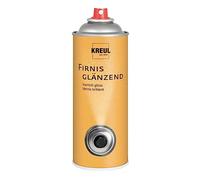 KREUL 823400 - Barniz brillante Solo Goya 400 ml spray Barniz de acabado altamente elástico Mayor resistencia a las influencias externas No amarillea Resistente al agua cuando se seca