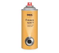 Kreul 833400 - Solo Goya Barniz Mate para Pintura 400 ml spray Barniz de acabado muy elástico Mayor resistencia a las influencias externas No amarillea Resistente al agua cuando se seca