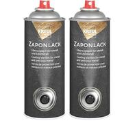 KREUL 840400 - Zapon Barniz en Spray 400 ml Barniz protector transparente para superficies metálicas brillantes Antideslumbrante, antidecoloración y anticorrosión (Paquete de 2)