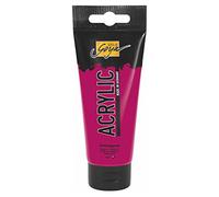 KREUL 84109-Solo Goya Acrylic, Tubo, Pintura acrílica cremosa y versátil en Calidad de Estudio, a Base de Agua, Secado rápido y Mate, Buena Cobertura, Color Magenta, 100 ml (84109)