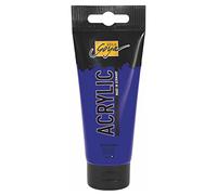 KREUL 84114-Solo Goya Acrylic, Tubo Violeta, Pintura acrílica cremosa y versátil en Calidad de Estudio, a Base de Agua, Secado rápido y Mate, Buena cubrición, Color Purple, 100 ml (84114)