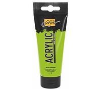 KREUL 84118 - Solo Goya Acrylic, Tubo de 100 ml en Amarillo-Verde, Pintura acrílica cremosa y versátil en Calidad de Estudio, a Base de Agua, Secado rápido y Mate, Buena Cobertura