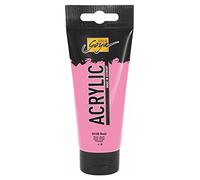 KREUL 84138-Solo Goya Acrylic, Tubo Rosa, Pintura acrílica cremosa y versátil en Calidad de Estudio, a Base de Agua, Secado rápido y Mate, Buena Cobertura, Color Pink, 100 ml (84138)