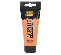 KREUL 84141 - Solo Goya Acrylic, Tubo de 100 ml en Terracota, Pintura acrílica cremosa y versátil en Calidad de Estudio, a Base de Agua, Secado rápido y Mate, Buena Cobertura