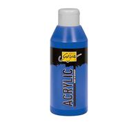KREUL 84216 - Solo Goya Acrílico Azul Ultramar, Frasco 250 ml, Pintura acrílica cremosa y versátil en Calidad de Estudio, a Base de Agua, de Secado rápido y Mate