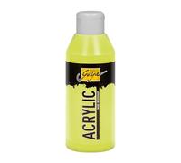 KREUL 84240-Solo Goya Verde Claro, Frasco, Pintura acrílica cremosa y versátil en Calidad de Estudio, a Base de Agua, Secado rápido y Mate, Buena cubrición, Color Light Green, 250 ml (84240)