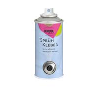 KREUL 870150-Adhesivo en Spray, Bote de 150 ml, incoloro Multiuso para Papel, Madera, Vidrio, Metal, plástico y poliestireno, Adhesivo Permanente, no removible, para Interiores, Multicolor