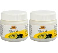 KREUL 87201 - Solo Goya Pouring Fluid, lata 150 ml, medio acrílico líquido para técnicas de vertido y flujo, a base de agua, optimiza el comportamiento de flujo de las pinturas acrílicas