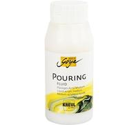 Kreul 87210 - Solo Goya Pouring Fluid Medio acrílico a base de agua Frasco de 750 ml Adecuado para las técnicas de goteo y vertido Optimiza la fluidez de las pinturas acrílicas