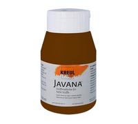 KREUL 90518 - Pintura para textil translúcida marrón oscuro 500ml. JAVANA TEX