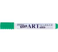 KREUL 90611 - Rotulador para textil translúcido verde punta pincel 1-3mm. Aprox. JAVANA TEX