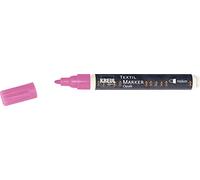 KREUL 92764 - Rotulador para textil opaco rosa punta bala 2-4mm. Aprox. JAVANA TEX