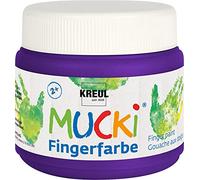 KREUL Mucki - Pinturas para dedos, color morado