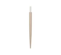 Kreul Nature Synthetic Hair Brush Made from untreated Birch Wood and Without Ferrule, Brown, One Size
