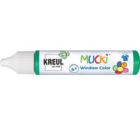 KREUL Pintura para ventana verde oscuro 29ml.MUCKI
