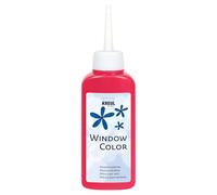 KREUL PINTURA VIDRIO GLAS DESIGN HOBBY LINE 80 ML - 42711 ROJO RUBÍ