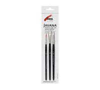 KREUL Set 3 Pinceles para Textil nº08, 08, 02 JAVANA Tex