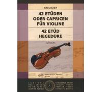 KREUTZER - Estudios y Caprichos (42) para Violin (Sandor)