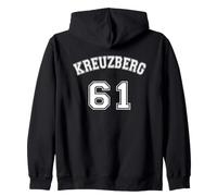 Kreuzberg 61 Berlín Alemania Barrio Nostalgia Design Sudadera con Capucha