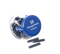 Kreuzer 104406 - Cartuchos de tinta (cristal, 50 unidades), color azul