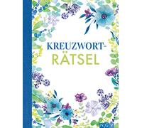 Kreuzworträtsel: Schön gestaltet und superknifflig. Rätselbuch für Erwachsene | Geschenkidee