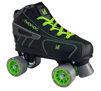 KRF Chronos New Wheels Patín Hockey Negro Y Verde (30)